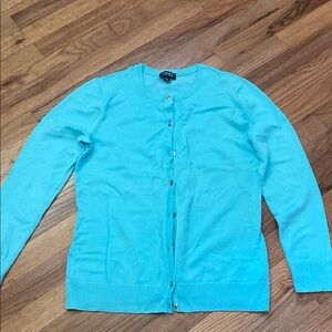 Women's Blue Cardigan Sweater